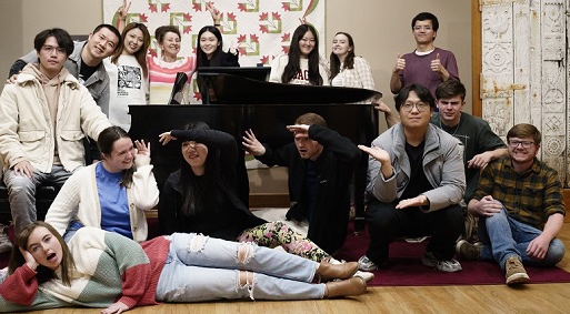 Fine Arts piano students at UK